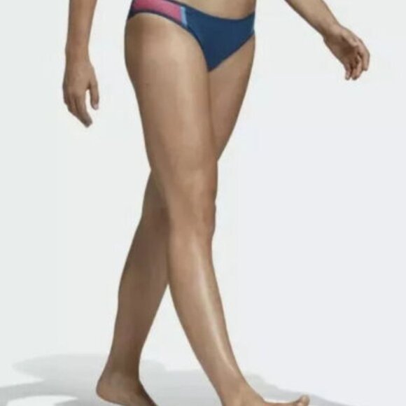 NWT Adidas Hipster Bikini Bottom | Blue & Pink | DQ3192 | Size XL - Picture 6 of 15